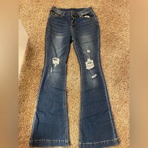 Bell bottom jeans